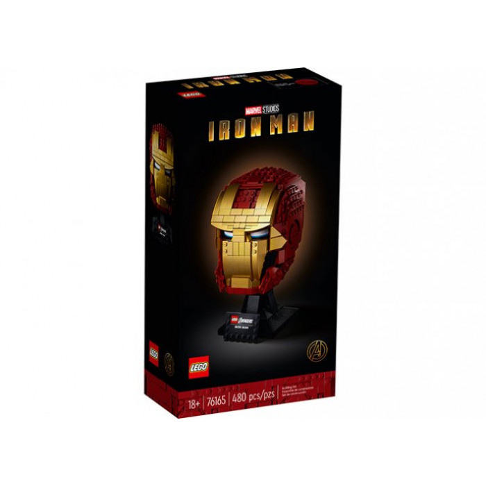 Casca Iron Man Lego Marvel Super Heroes