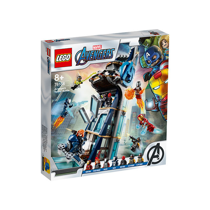 Lupta din turn a Razbunatorilor Lego Marvel Super Heroes