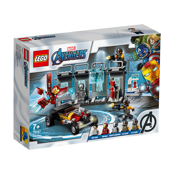 Arsenalul lui Iron Man Lego Marvel Super Heroes