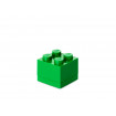 Mini cutie depozitare Lego 2x2 verde inchis