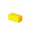 Mini cutie depozitare Lego 2x4 galben