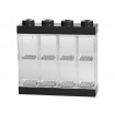 Cutie neagra pentru 8 minifigurine Lego