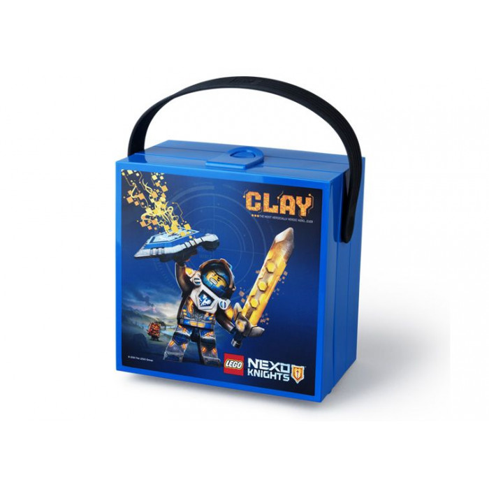 Cutie pentru sandwich Lego Nexo Knights cu maner