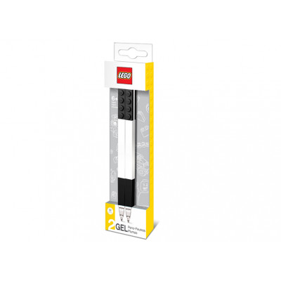 Set 2 pixuri Lego cu gel negru Set 2 pixuri Lego cu gel negru