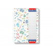 Agenda Lego alba