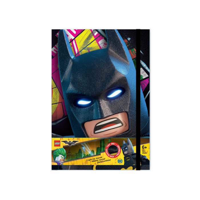 Agenda Lego Batman cu lumini