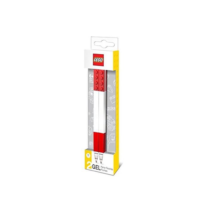Set 2 pixuri Lego cu gel rosu
