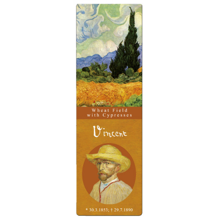 Semn de carte Van Gogh Wheatfield Fridolin