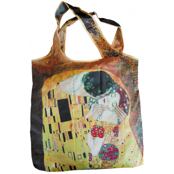Sacosa textil Klimt The kiss Fridolin
