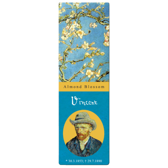 Semn de carte Van Gogh copac inflorit Fridolin