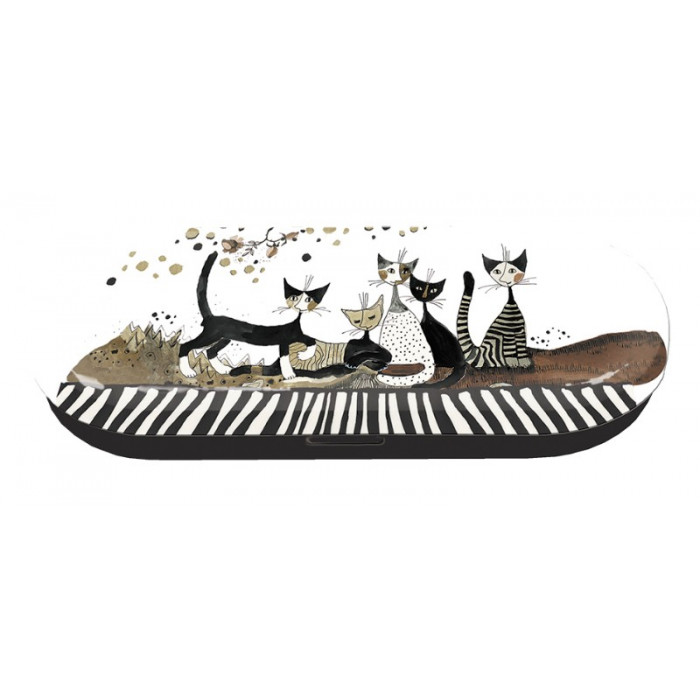 Etui ochelari Rosina Wachtmeister Cats Sepia Fridolin