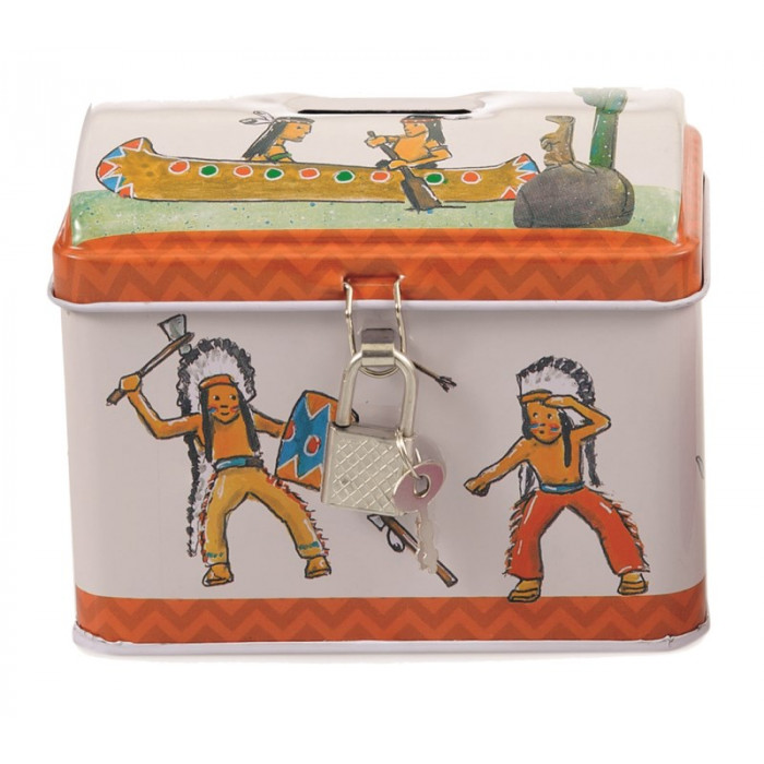 Pusculita pentru copii cu indieni Egmont Toys