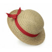 Palarie din paie cu funda rosie Egmont Toys
