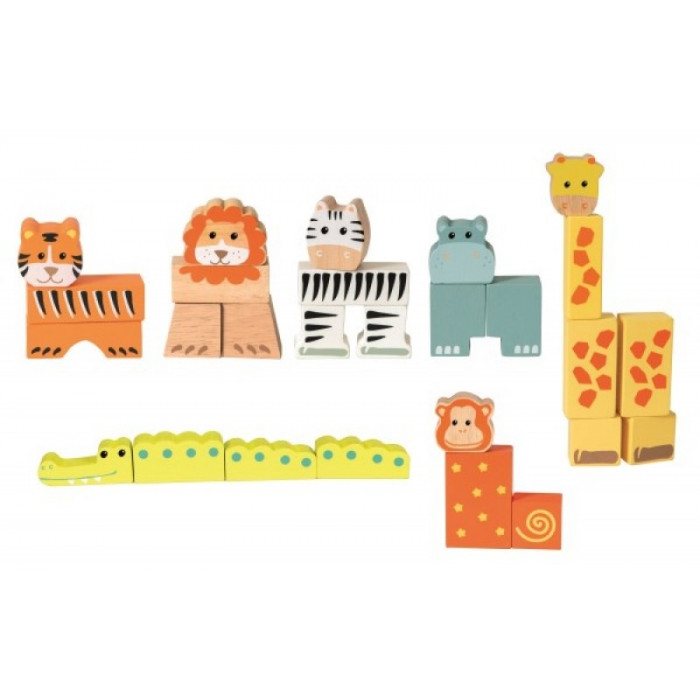 Animale din cuburi Egmont Toys