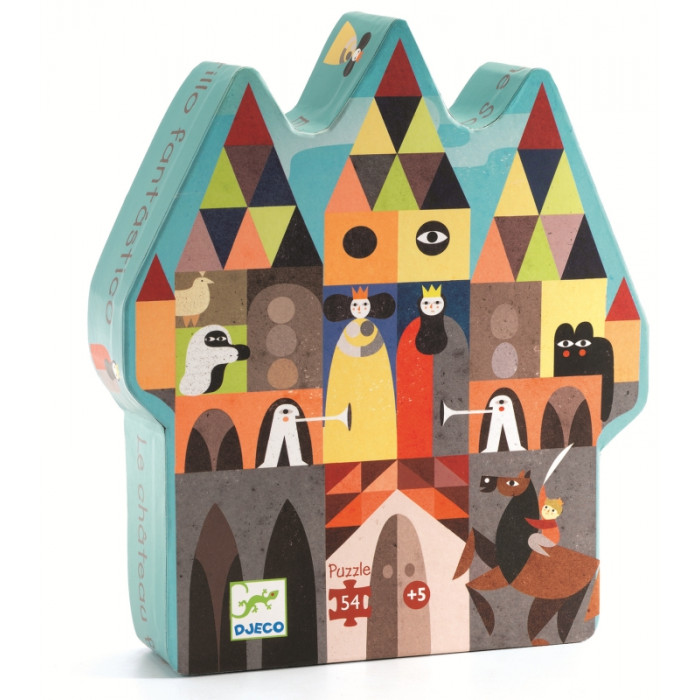 Puzzle Castelul fantastic Djeco