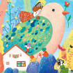 Puzzle Miss Birdy 350 piese Djeco