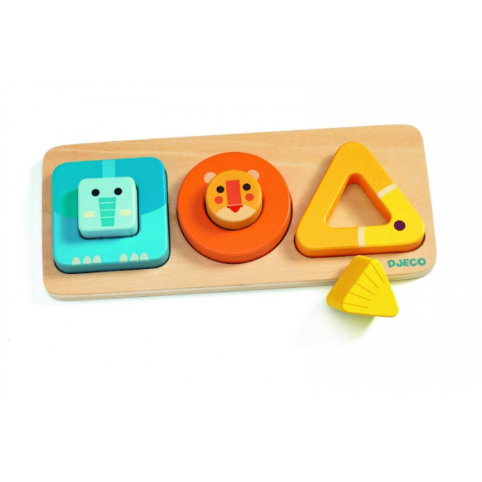 Puzzle incastru Volubasic Djeco