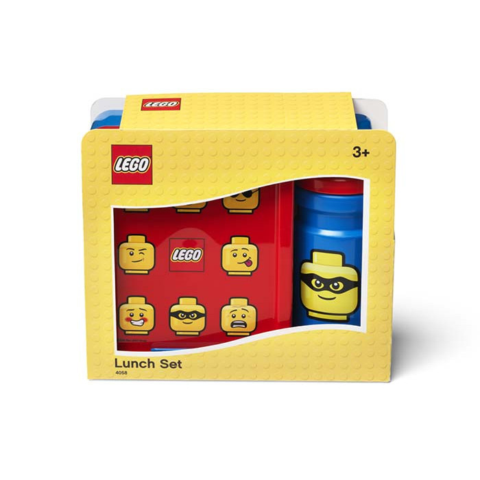 Set pentru pranz Lego Classic albastru rosu