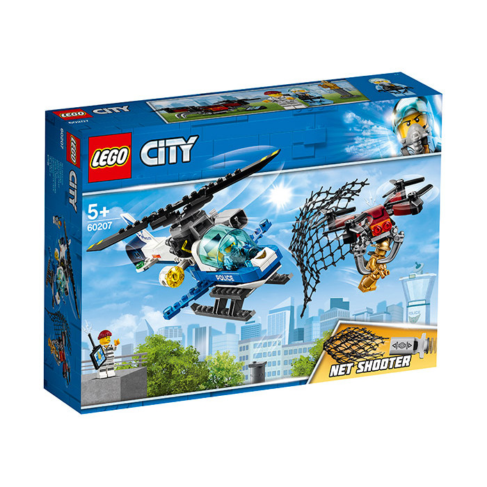 Urmarirea cu drona a politiei aeriene Lego City