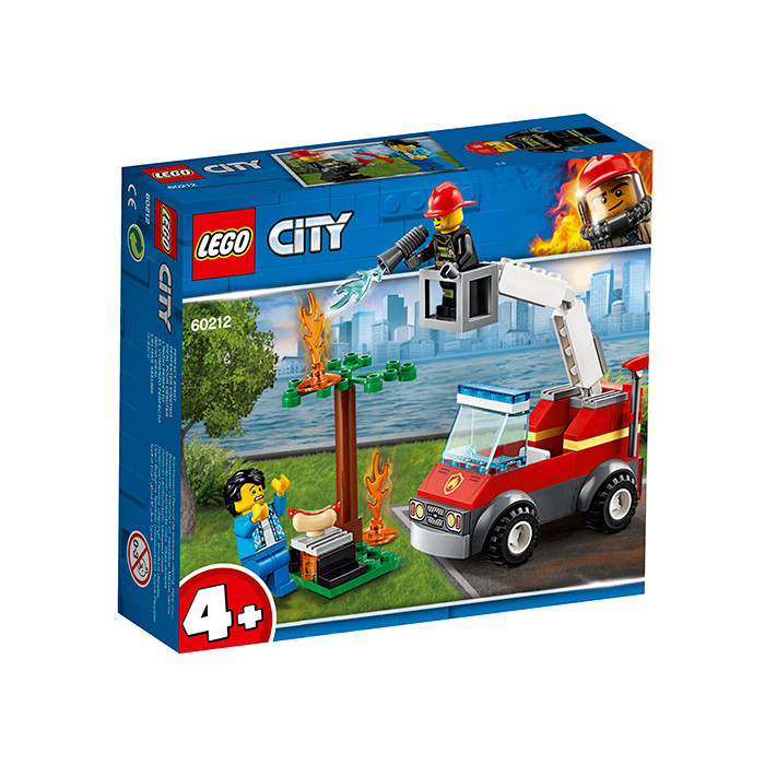 Stingerea incendiului de la gratar Lego City