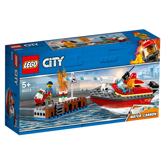 Incendiul de la docuri Lego City
