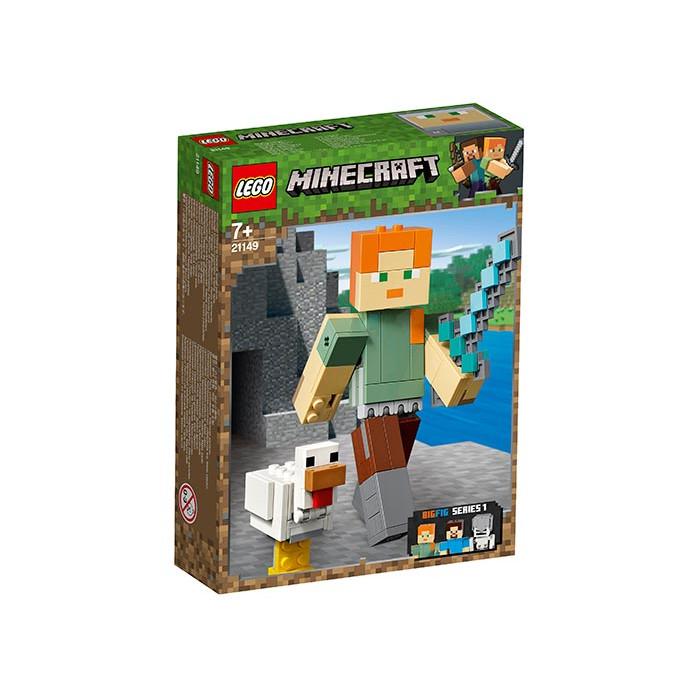 Minecraft Alex BigFig cu gaina Lego Minecraft