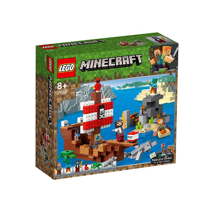 Aventura corabiei de pirati Lego Minecraft