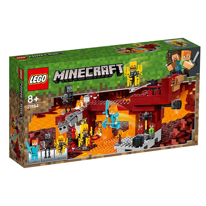 Podul Flacarilor Lego Minecraft