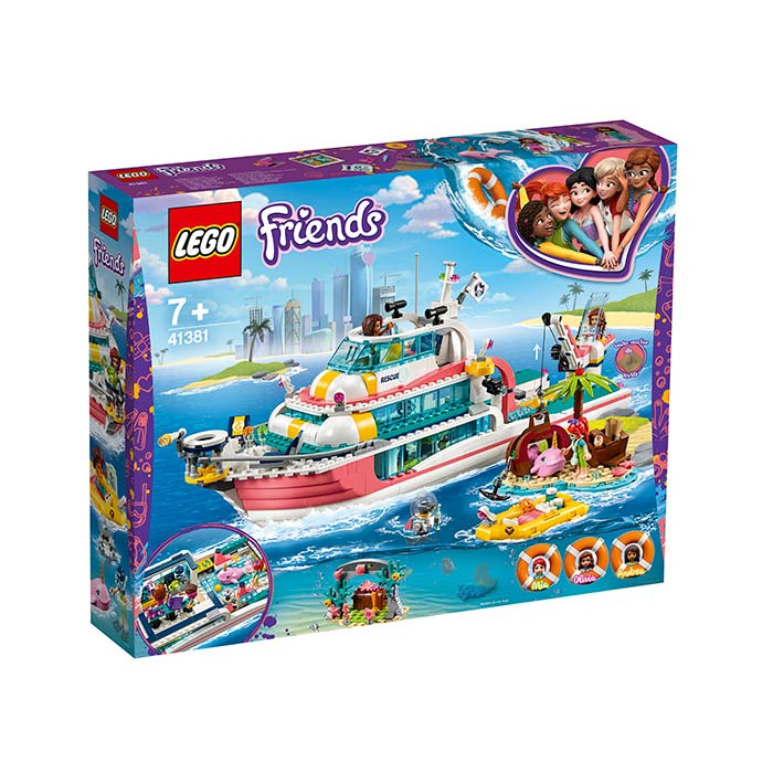 Barca pentru misiuni de salvare Lego Friends