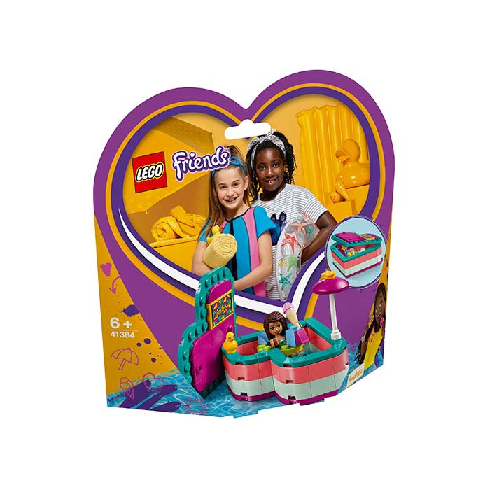 Cutia de vara in forma de inima a Andreei Lego Friends