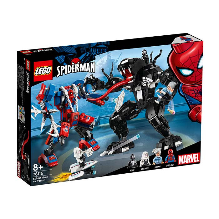 Robotul paianjen contra Venom Lego Marvel Super Heroes