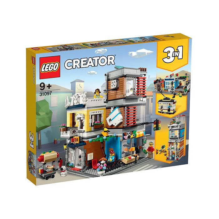 Magazin de animale si cafenea Lego Creator