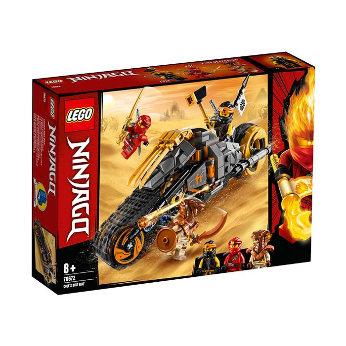 Motocicleta de teren a lui Cole Lego Ninjago