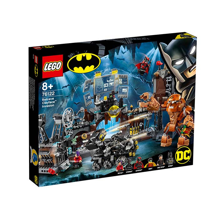Invazia lui Clayface in Batcave Lego DC Super Heroes