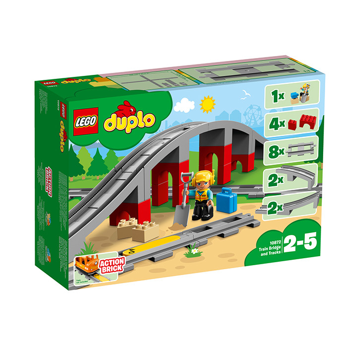 Pod si sine de cale ferata Lego Duplo
