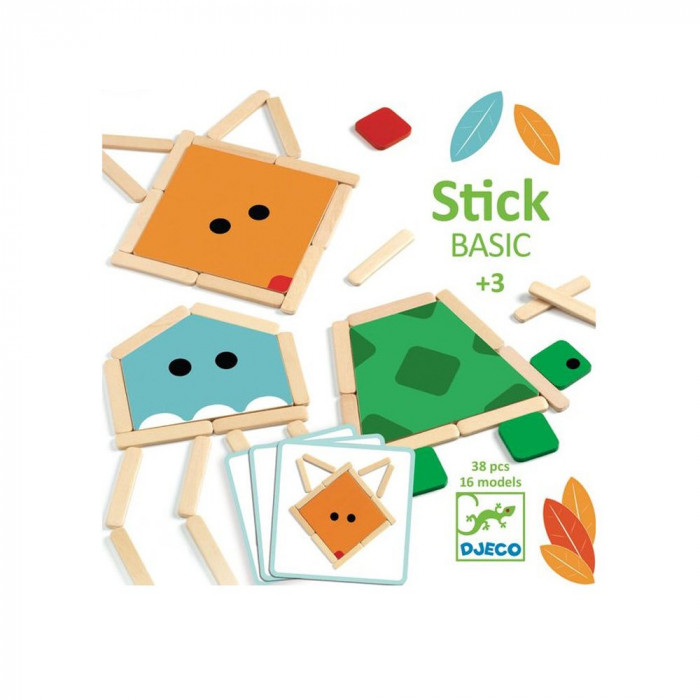 Joc educativ asociere Stick basic Djeco