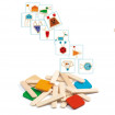 Joc educativ asociere Stick basic Djeco