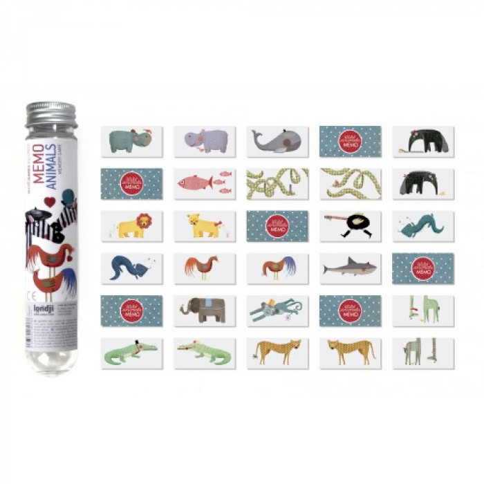 Joc Memo micro animale Londji