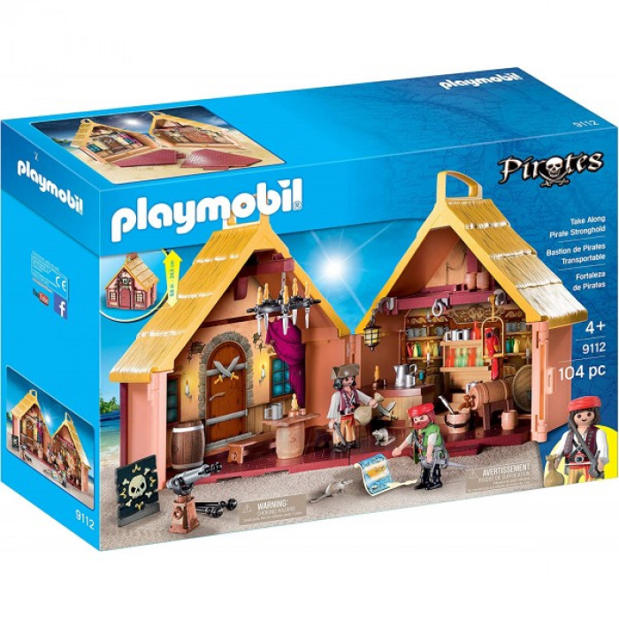 Set mobil Fortareata piratilor Playmobil Pirates