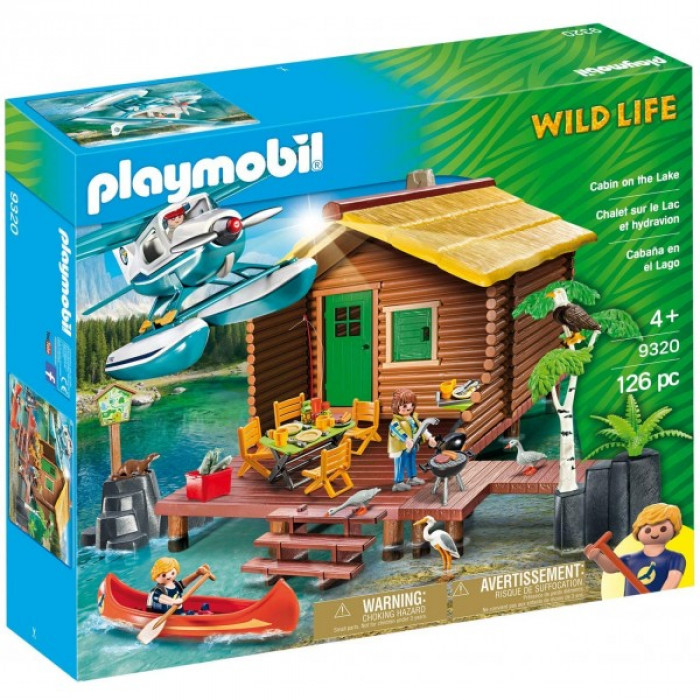 Casuta de pe lac Playmobil Wild Life
