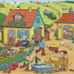 Puzzle munca la ferma 3x49 piese Ravensburger