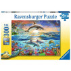 Puzzle paradisul delfinilor 300 piese Ravensburger