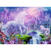 Puzzle unicorn cu sclipici 100 piese Ravensburger