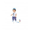 Fratior interactiv cu corp moale 43 cm Baby Born Zapf