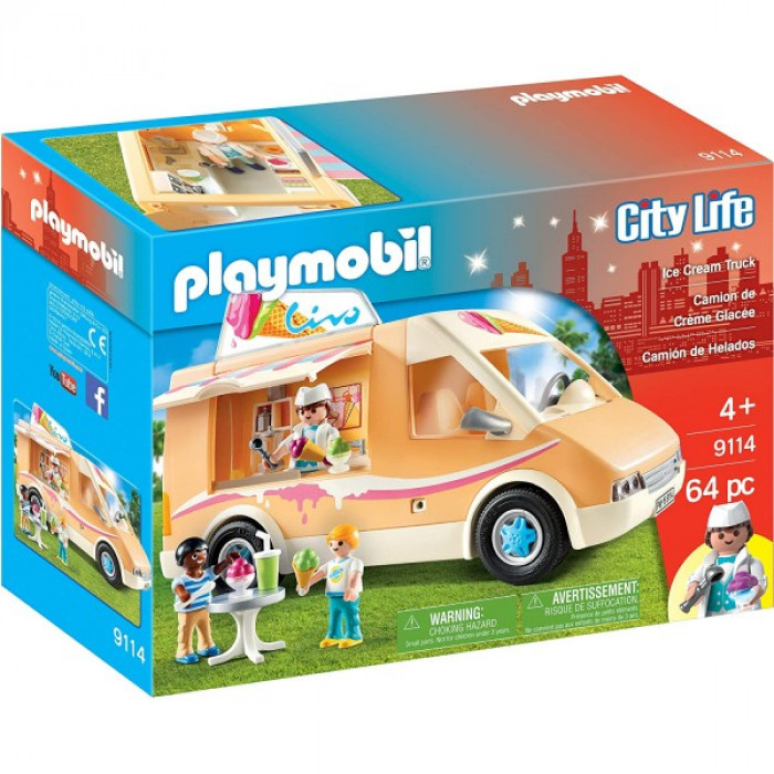 Camionul cu inghetata Playmobil City Life