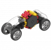 Set constructie Clicformers Masini de viteza 34 piese Clics Toys