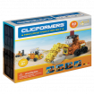 Set constructie Clicformers Mini set cu vehicule de santier Clics Toys
