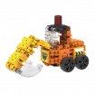 Set constructie Clicformers Mini set cu vehicule de santier Clics Toys
