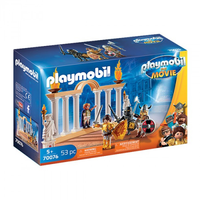 Imparatul Maximus in Colosseum Playmobil Movie