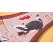 Puzzle mama si puiul animalute Londji